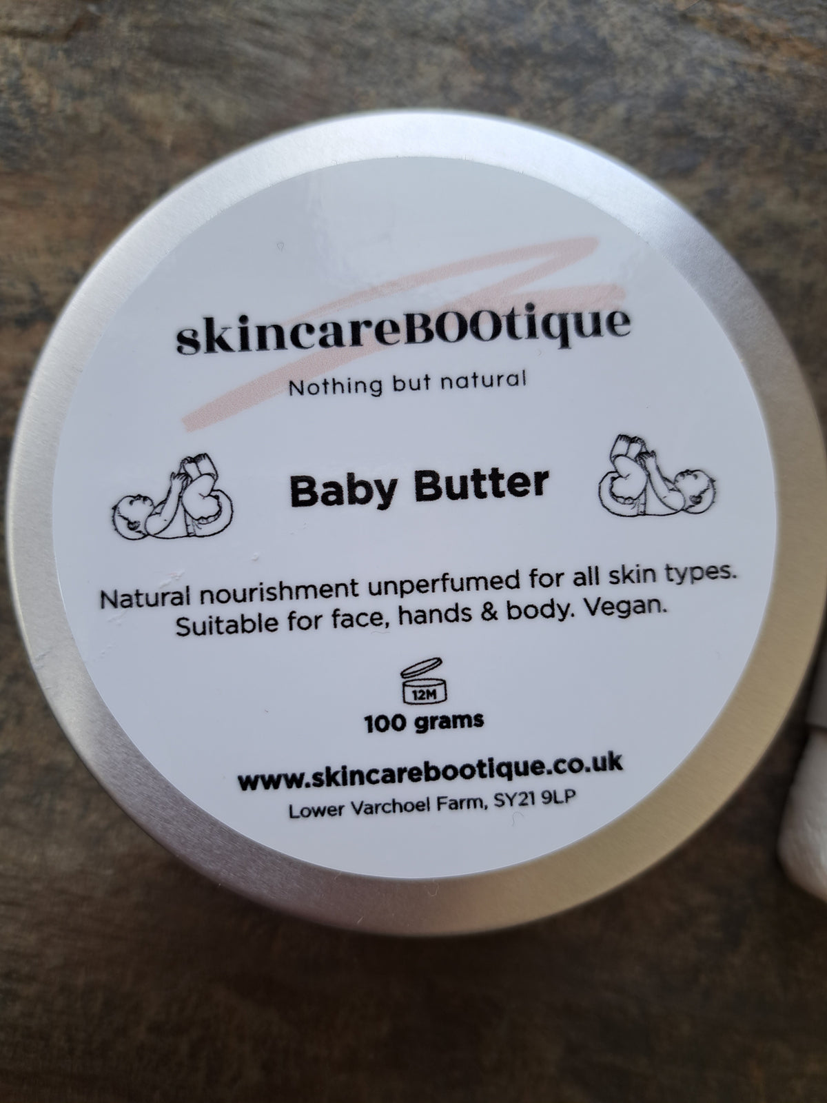 Natural Unperfumed Baby Butter