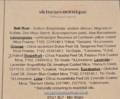 Gift Box of 3 Mixed Bath Fizzers