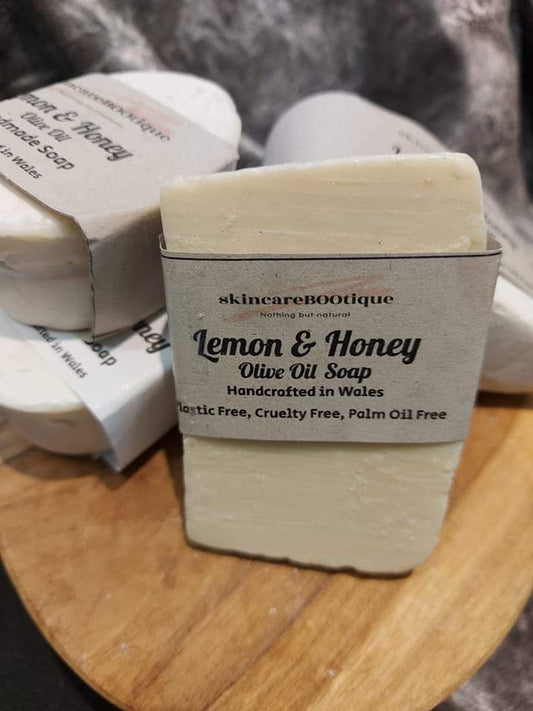 Lemon and Honey Olive Oil Soap