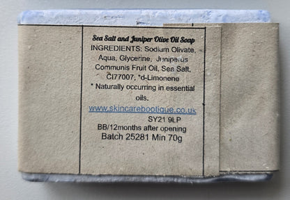 Sea Salt and Juniper Olive Oil Soap
