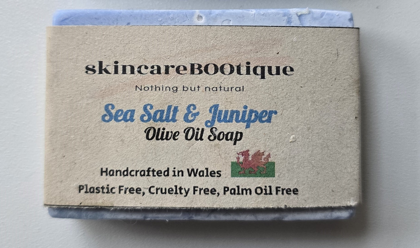 Sea Salt and Juniper Olive Oil Soap