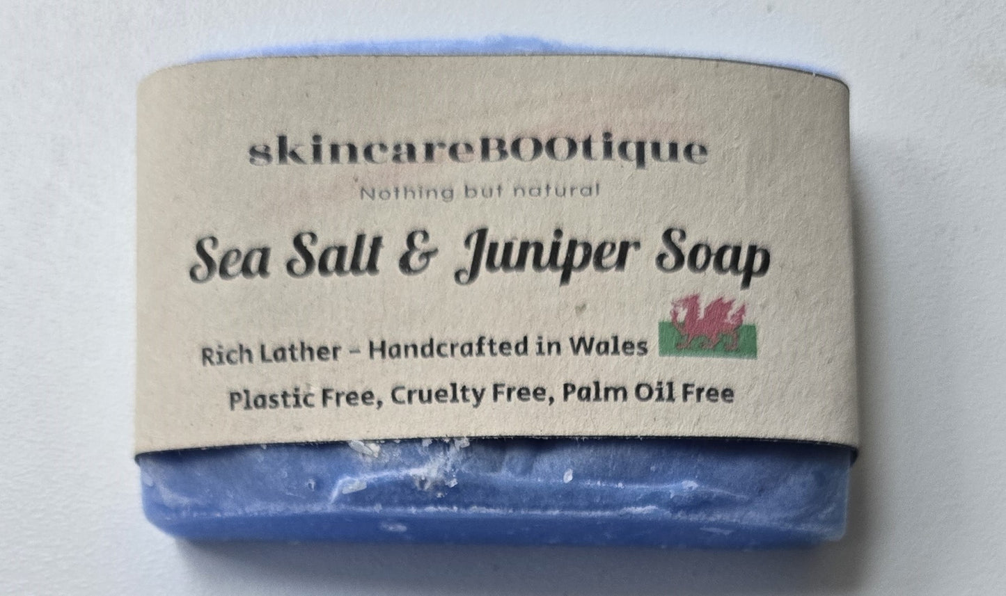 Sea Salt and Juniper Almond Oil Soap