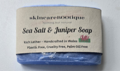 Sea Salt and Juniper Almond Oil Soap
