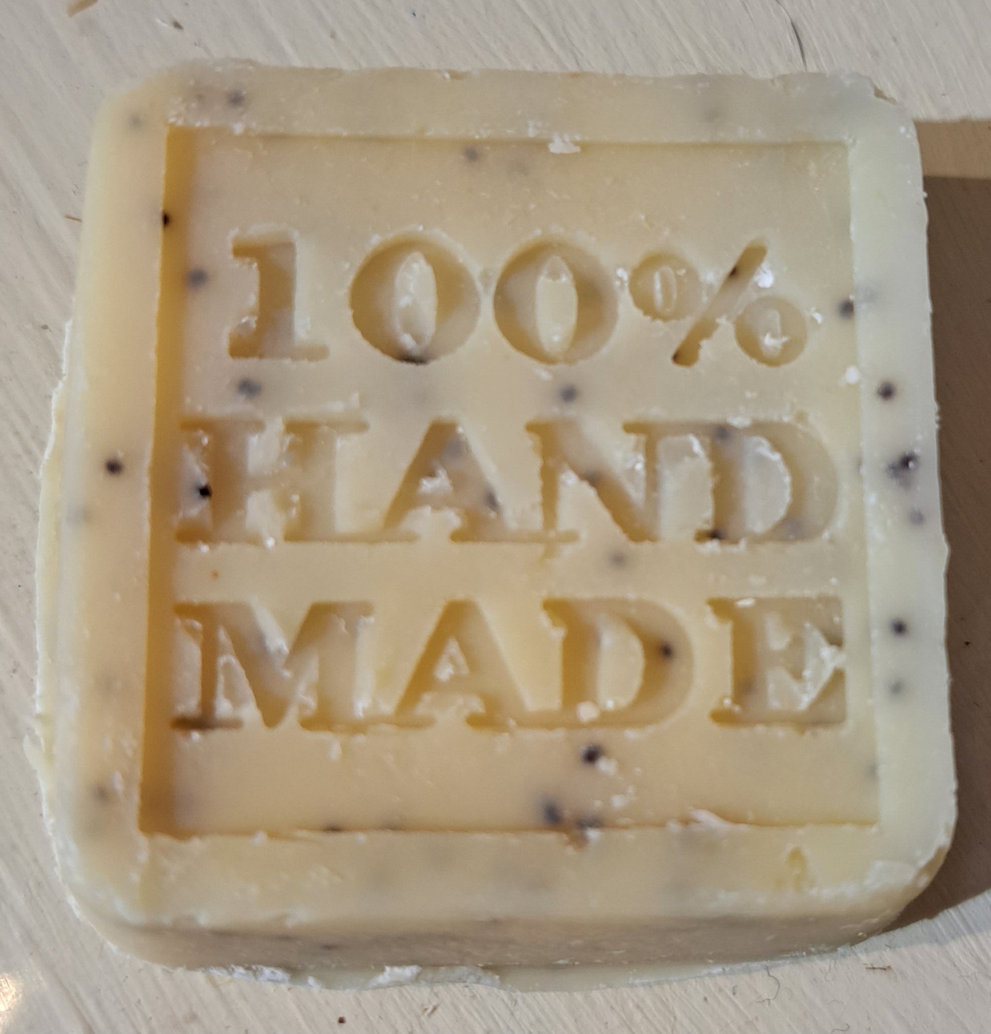 Travel Size Guest Soap Lemon and Poppyseed