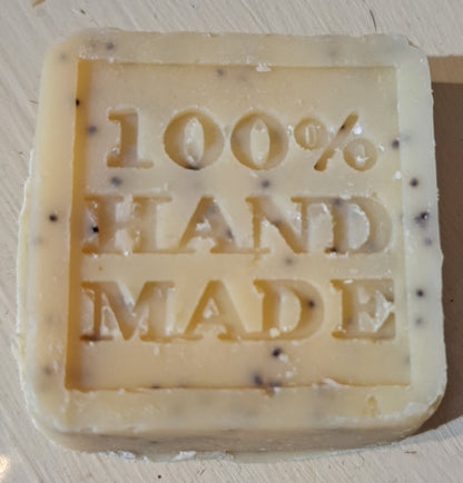 Travel Size Guest Soap Lemon and Poppyseed
